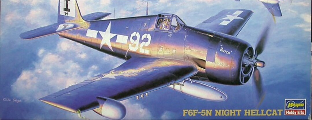 51609  авиация  F6F-5N Night Hellcat  (1:72)