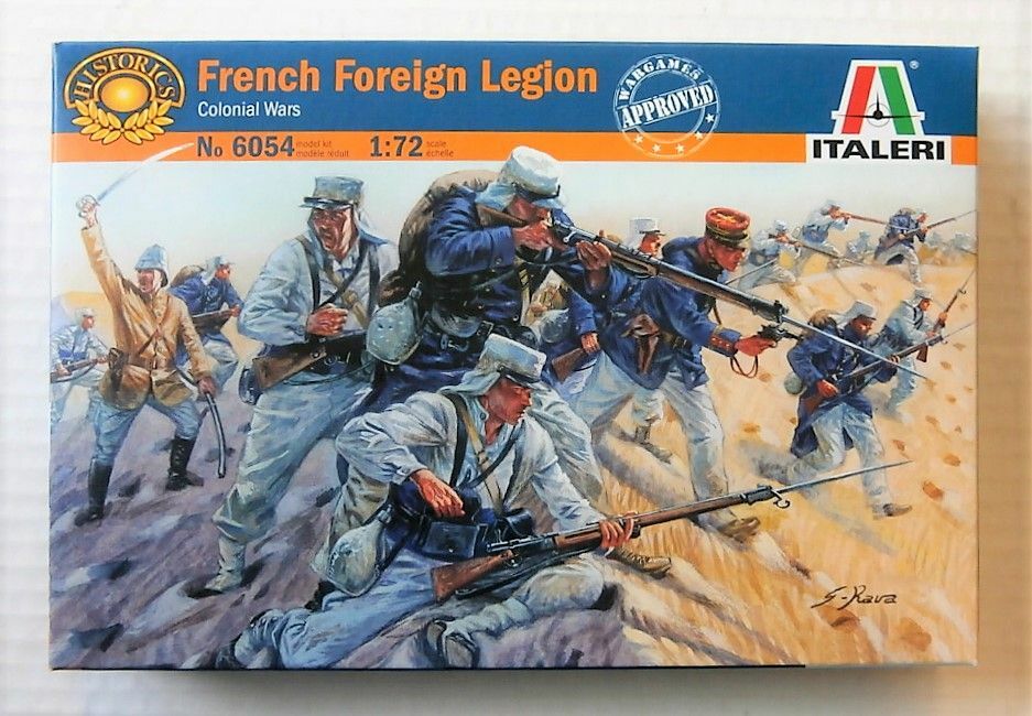 6054  фигуры  FRENCH FOREIGN LEGION  (1:72)