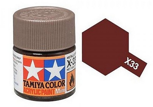 81533  краска  Акрил X-33 Бронзовая