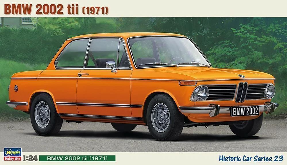 21123  автомобили и мотоциклы  BMW 2002 tii (1971)  (1:24)