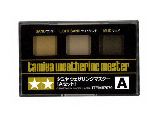 87079  нанесение эффектов  Набор Weathering Master A