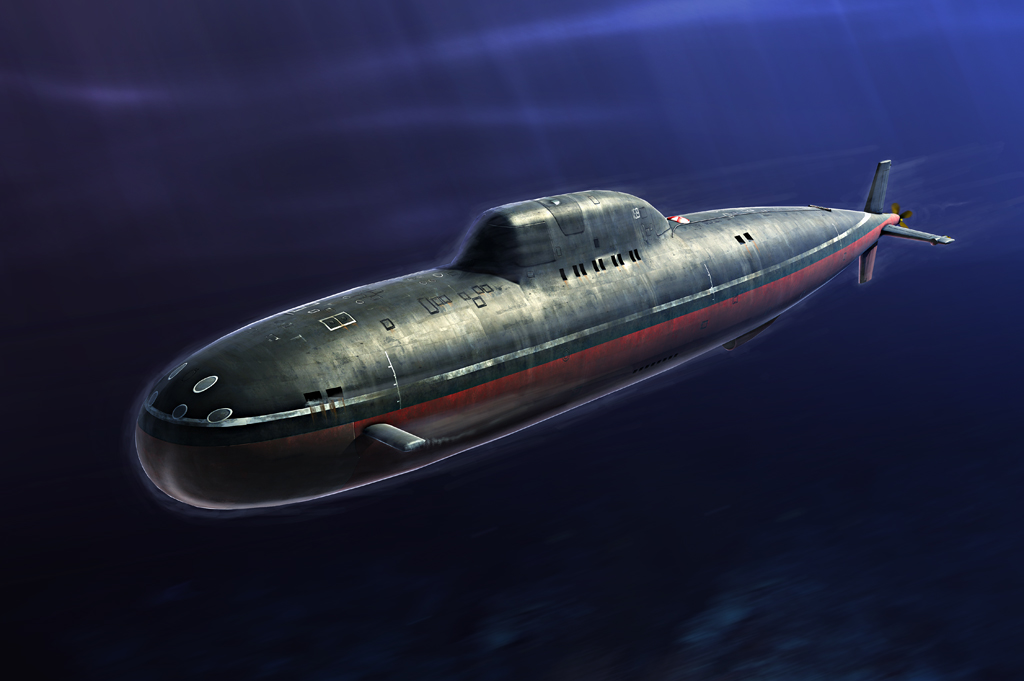83528  флот  Russian Navy Alfa Class SSN  (1:350)
