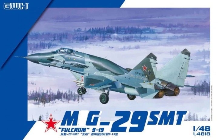 L4818  авиация  M&G-29 SMT "Fulcrum" 9-19  (1:48)