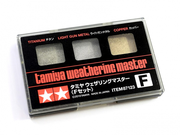 87123  нанесение эффектов  Набор Weathering Master F