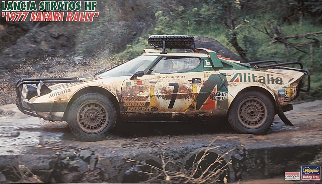 25036  автомобили и мотоциклы  Lancia Stratos HF  (1:24)