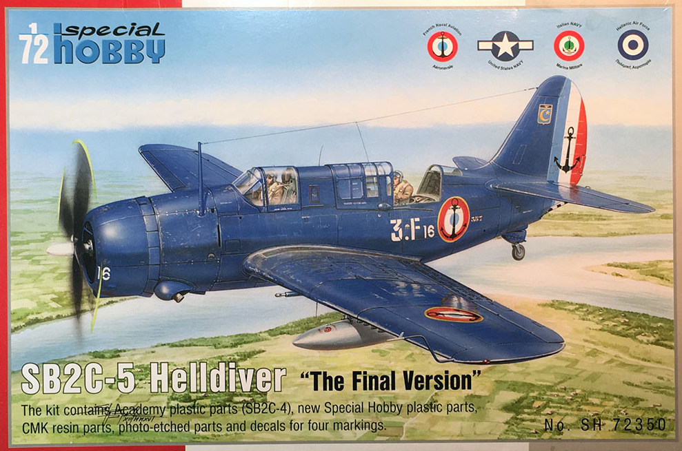 SH72350  авиация  SB2C-5 Helldiver "The Final Version"  (1:72)