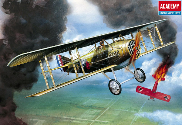12446  авиация  SPAD XIII WWI FIGHTER (1:72)