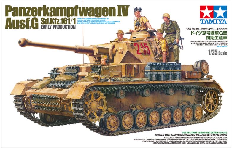 35378  техника и вооружение  Panzerkampfwagen IV Ausf. G Sd.Kfz. 161/1 early  (1:35)
