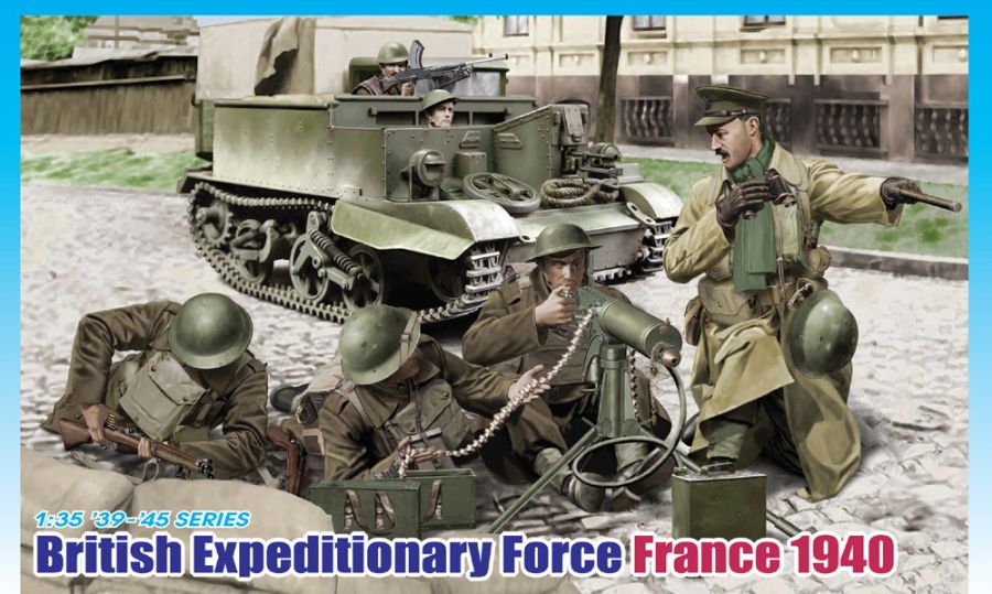 6552  фигуры  British Expeditionary Force France 1940  (1:35)