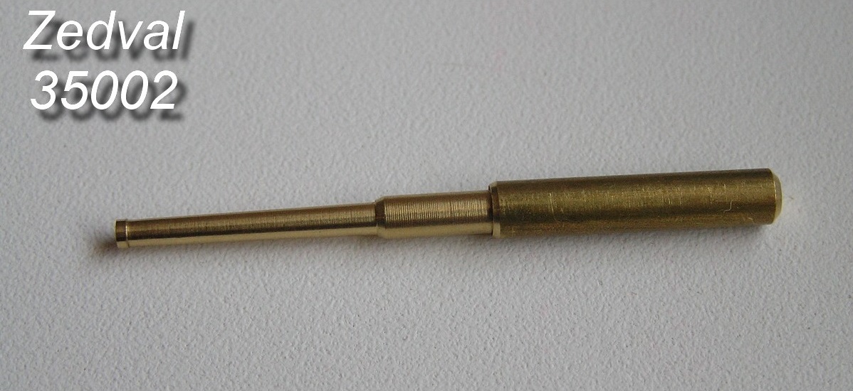 35002  металлические стволы  45 мм ствол 20К для Т-26, Т-28, Т-35, БТ-5, БТ-7  (1:35)