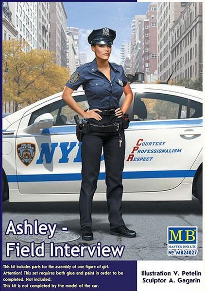 MB24027  фигуры  Ashley - Field Interview  (1:24)