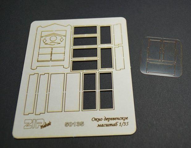 50135  дополнения из дерева  Окно деревенское   (1:35)