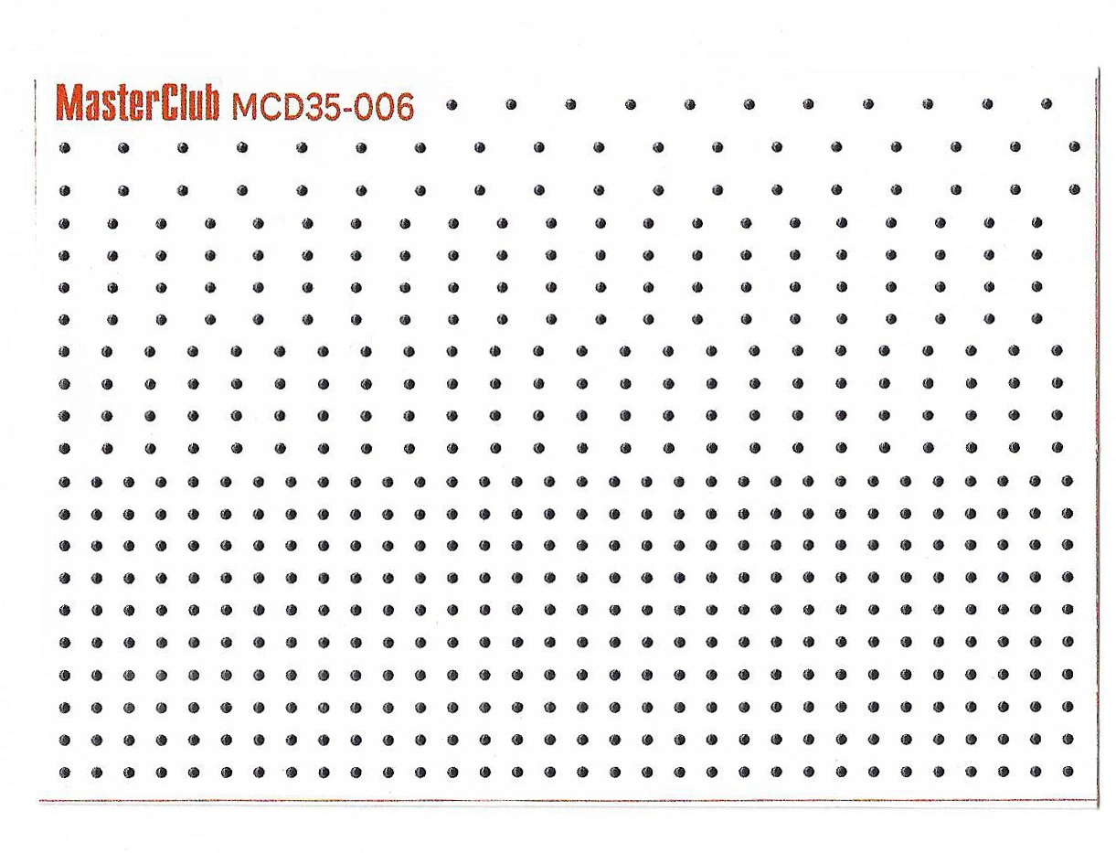 MCD35-006  декали  3D Decal riveting lines 0,9mm  (1:35)