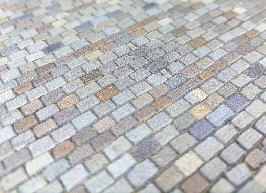 DMS-35069  дополнения из смолы  Брусчатка  (1:35)