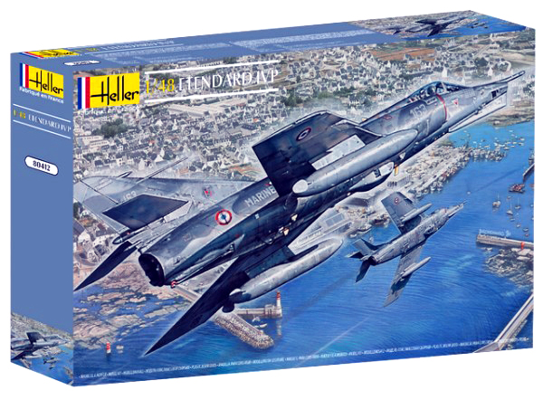 80412  авиация  ETENDARD IV P (1:48)