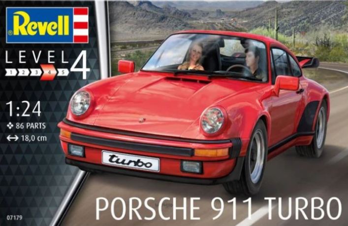 07179  автомобили и мотоциклы  Porsche 911 Turbo  (1:24)