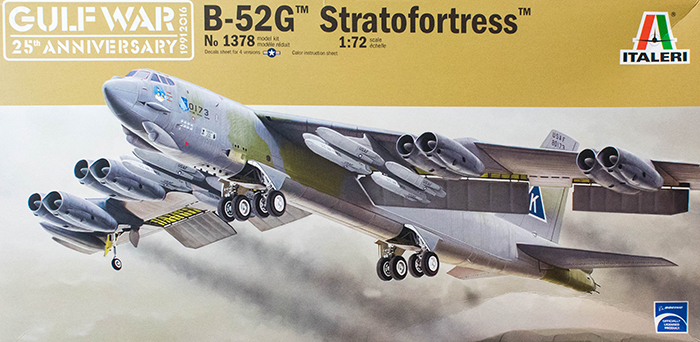 1378  авиация  GULF WAR B-52G "Stratofortress"  (1:72)
