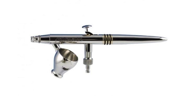 HS-123013  аэрография  Аэрограф H&S Evolution (сопла 0.4 + 0.6 мм)