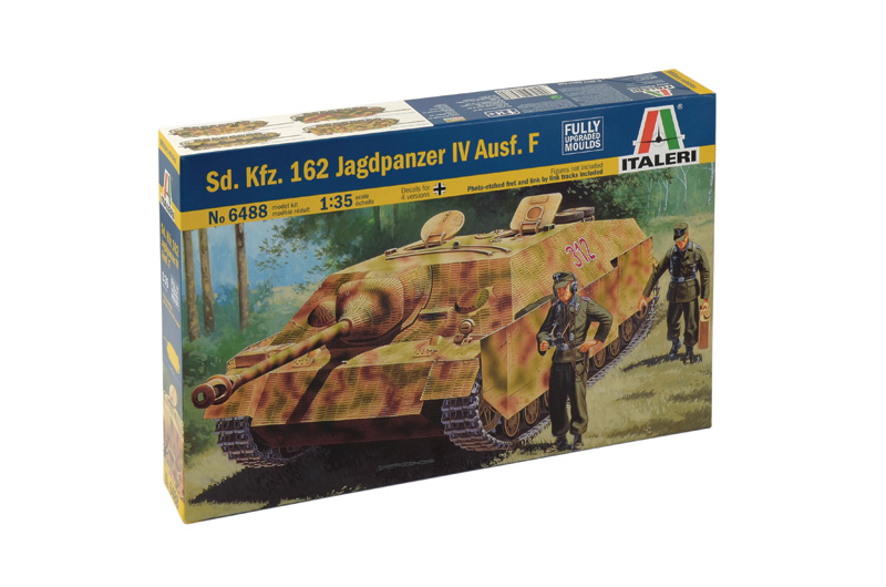 6488  техника и вооружение  САУ  Sd.Kfz.162 Jagdpanzer IV Ausf.F L/48 late (1:35)