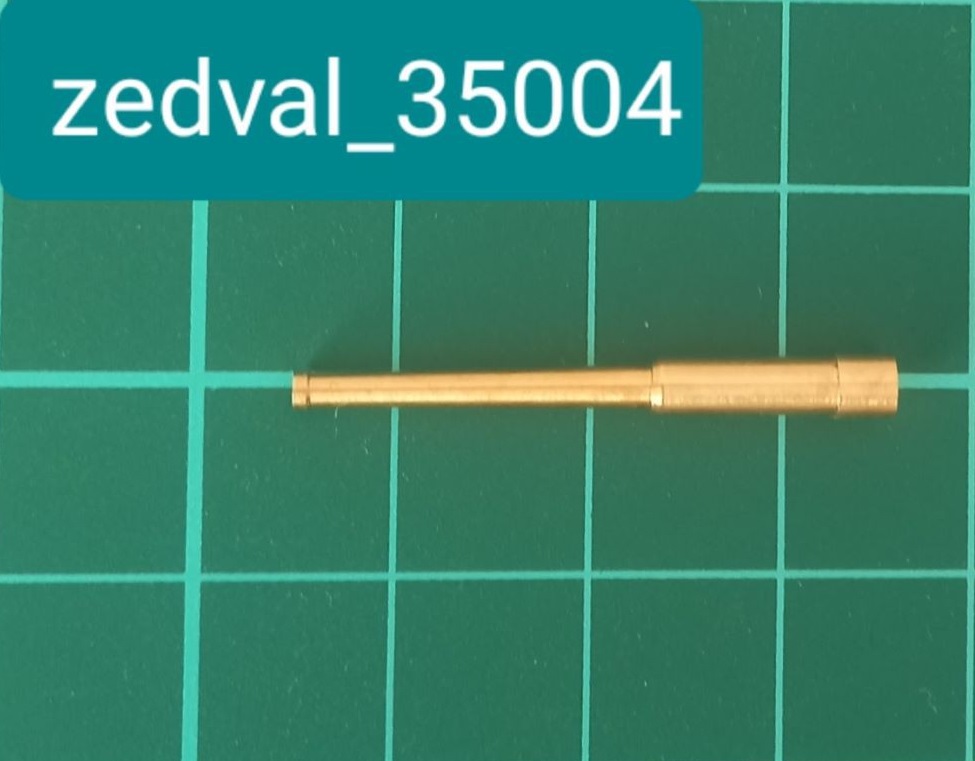 35004  металлические стволы  45 мм скрепленый ствол  20K. T-70  (1:35)