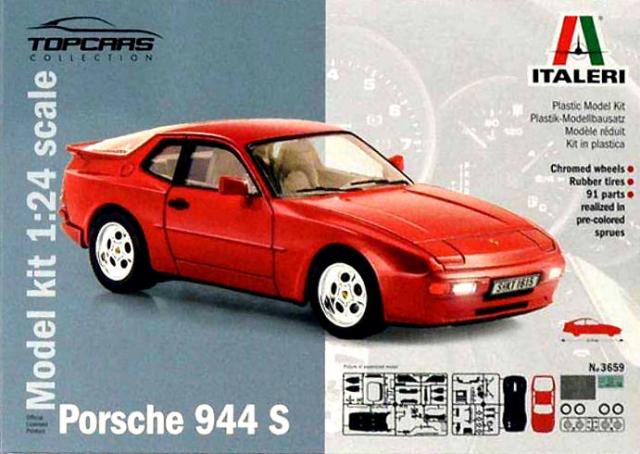 3659  автомобили и мотоциклы  Porsche 944S (1:24)