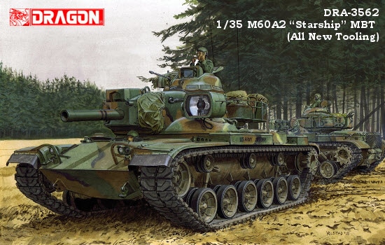 3562  техника и вооружение  M60A2 Starship  (1:35)