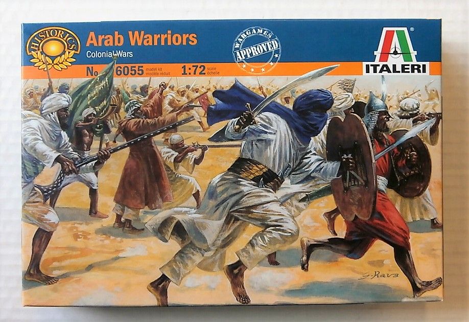 6055  фигуры  ARAB WARRIORS  (1:72)