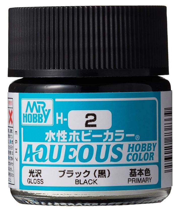 H  2  краска 10мл  BLACK