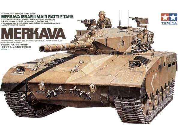 35127  техника и вооружение  Merkava Israeli Main Battle Tank  (1:35)