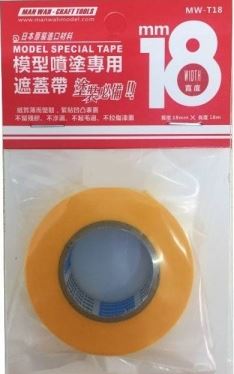MW-T18  инструменты для работы с краской  Маскировочная лента 18MM * 18M