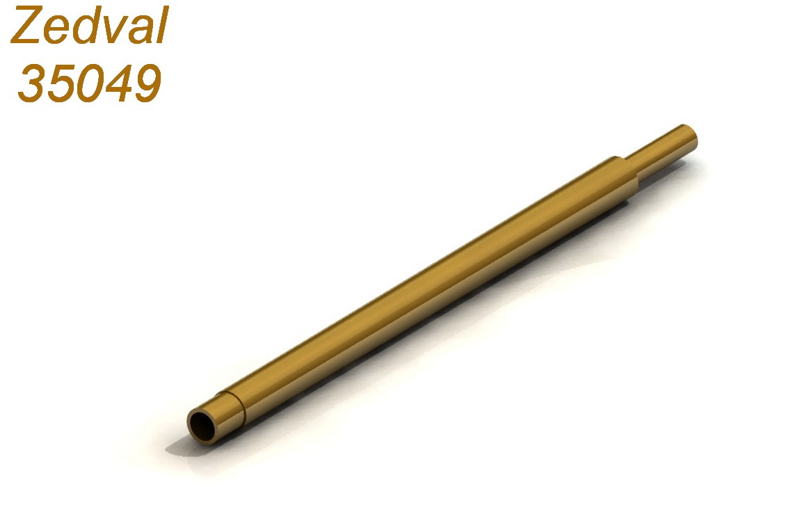 35049  металлические стволы  76,2 мм ствол. З&С-3 без дульного тормоза  (1:35)