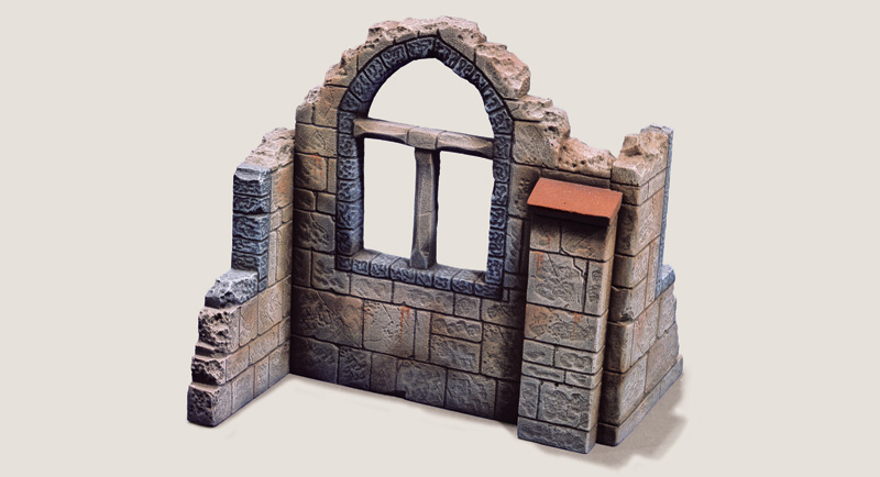 0408  наборы для диорам  CHURCH WINDOW (1:35)