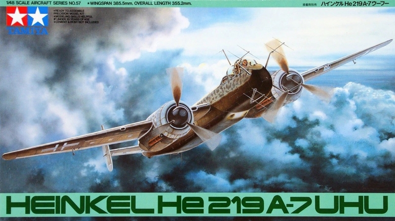 61057  авиация  Heinkel He-219 A-7 (1:48)