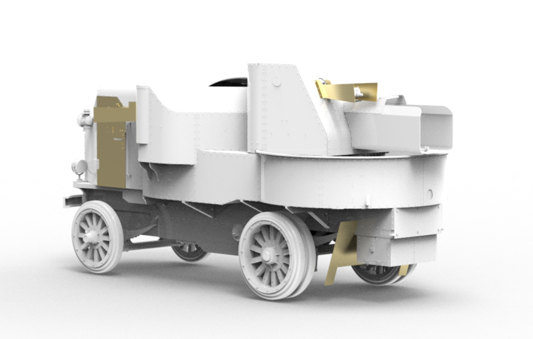 A35-036  фототравление  Garford Putilov PE set  (1:35)