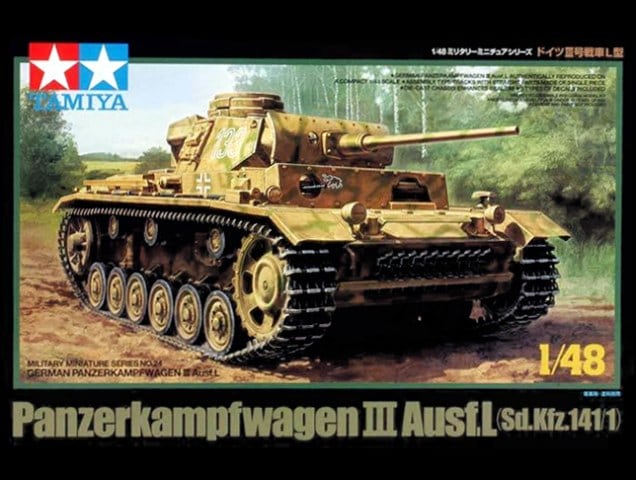32524  техника и вооружение  Pz.Kpfw.III Ausf.L (1:48)