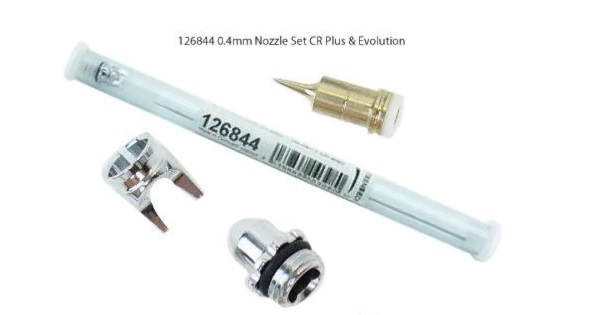HS-126844  аэрография  Распылительный комплект 0.4mm Nozzle Set CR