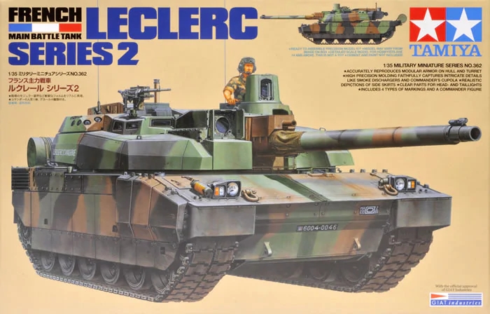 35362  техника и вооружение  Leclerc Series 2 French Main Battle Tank  (1:35)