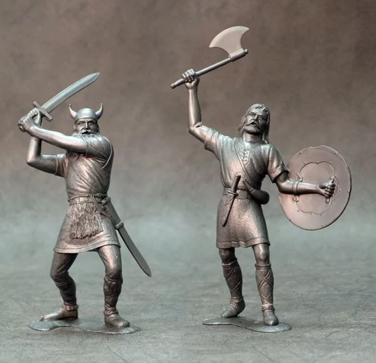 80009  фигуры  Варвары №3 (2 шт.)  (150 мм)