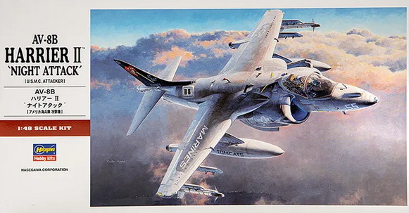 07234  авиация  AV-8B Harrier II "Night Attack"  (1:48)