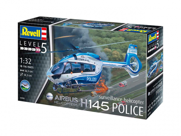 04980  авиация  Airbus Helicopters H145 Police  (1:32)