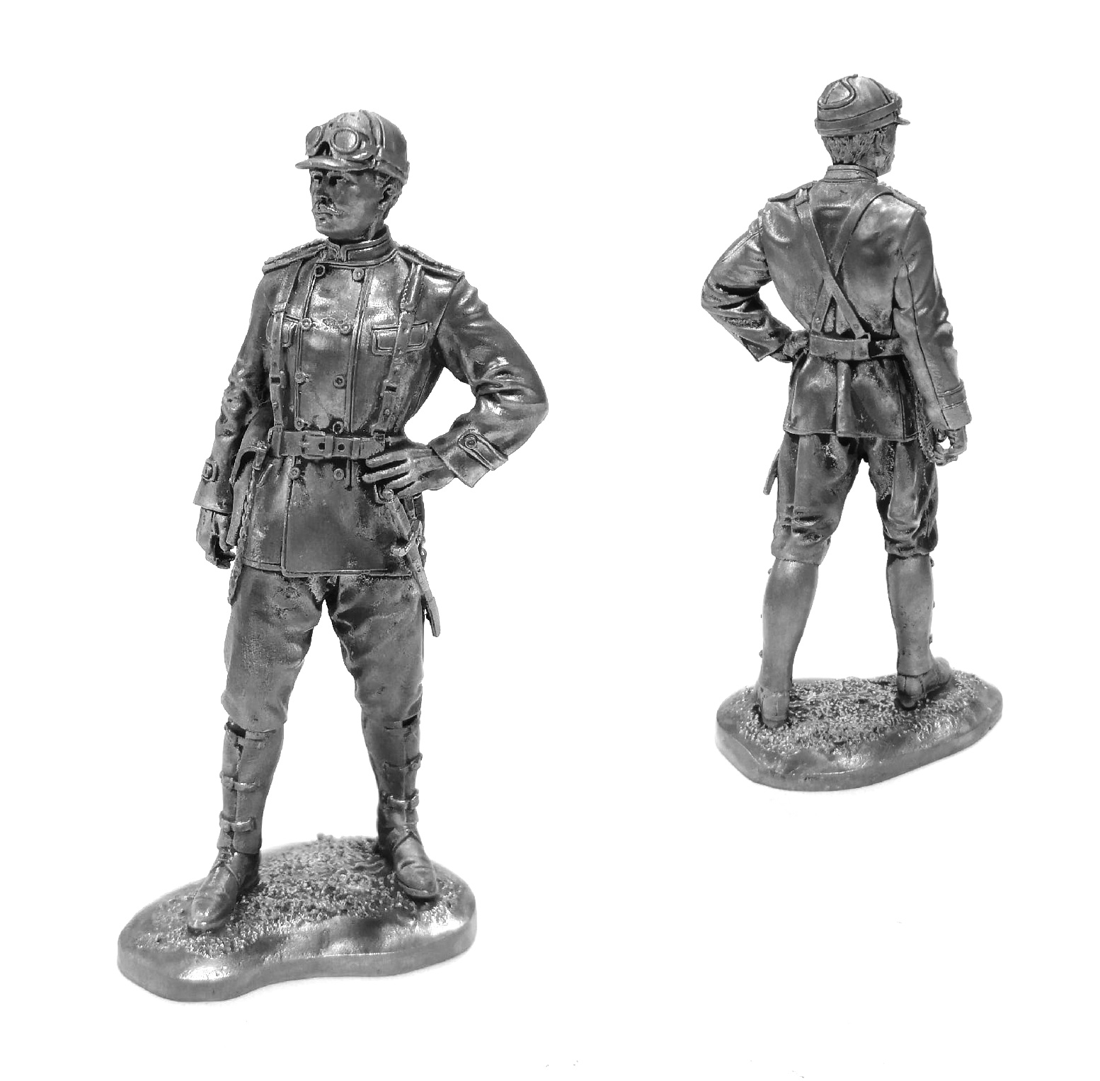 EK-75-20  миниатюра  Офицер 1-й автомобильной  пулеметной роты, 1916