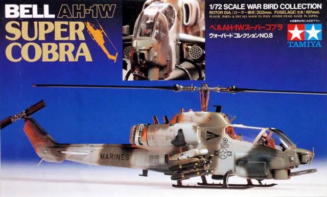 60708  авиация Bell AH-1W Super Cobra  (1:72)