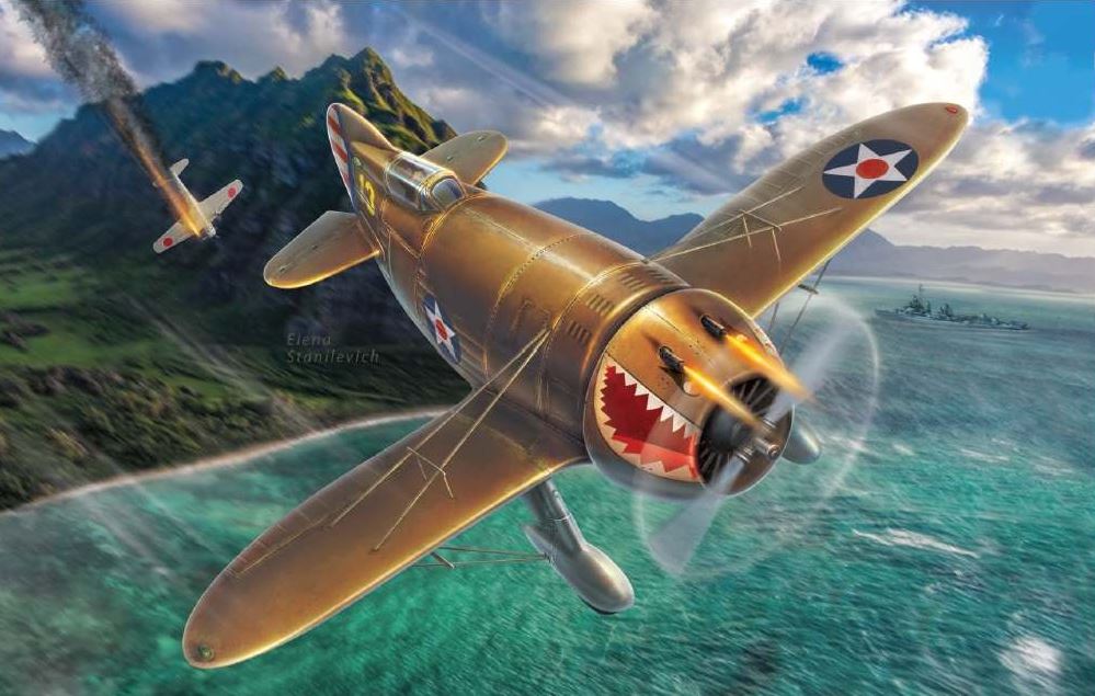 DW48010  авиация  Granville P-45B "Bee Killer" (What if)  (1:48)