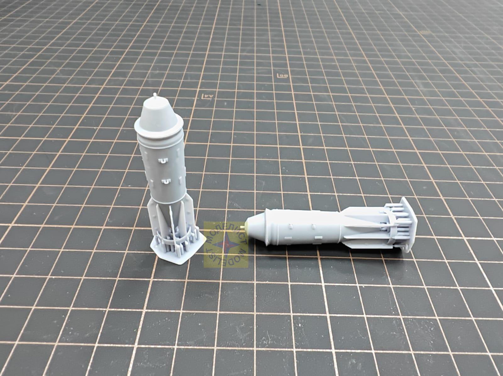 MM72329  дополнения из смолы  Бомбы ФАБ-3000М54 (2шт)  (1:72)