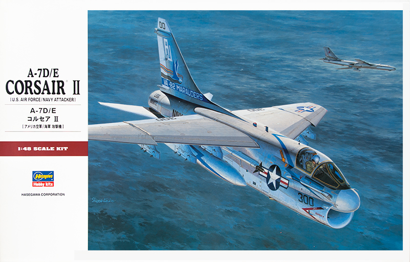 07247  авиация  A-7D/E Corsair II  (1:48)