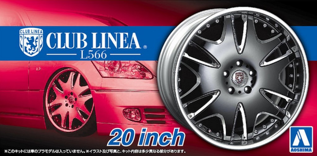 05385  дополнения из пластика  Club Linea L566 20 Inch  (1:24)