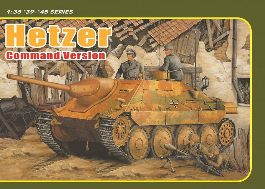 6993  техника и вооружение  Jagdpanzer 38 (t) "Hetzer" Command Version Early 05-06/44 (1:35)