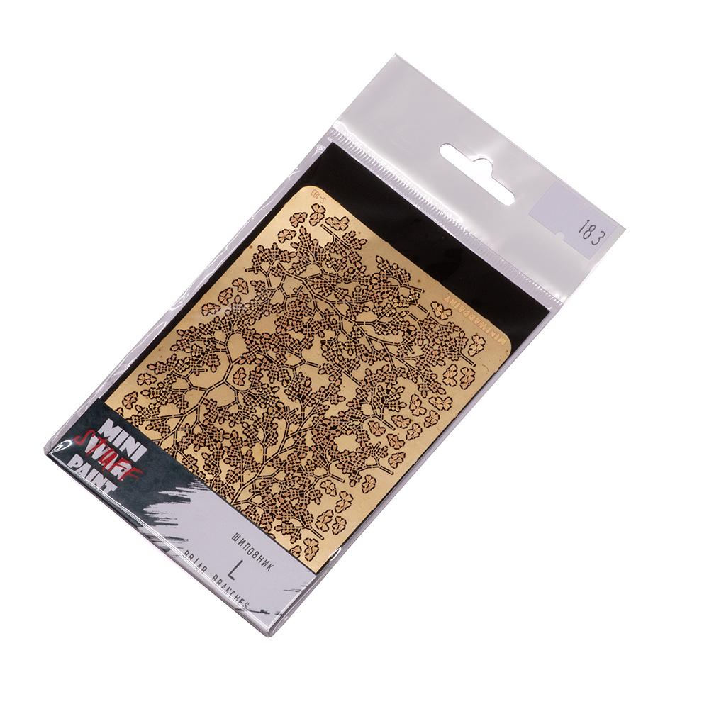 S-183  фототравление  ШИПОВНИК, РАЗМЕР L