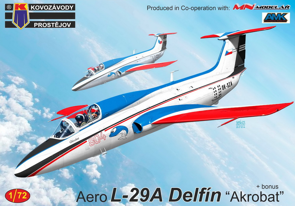 KPM0466  авиация  Aero L-29A Delfín “Akrobat”  (1:72)