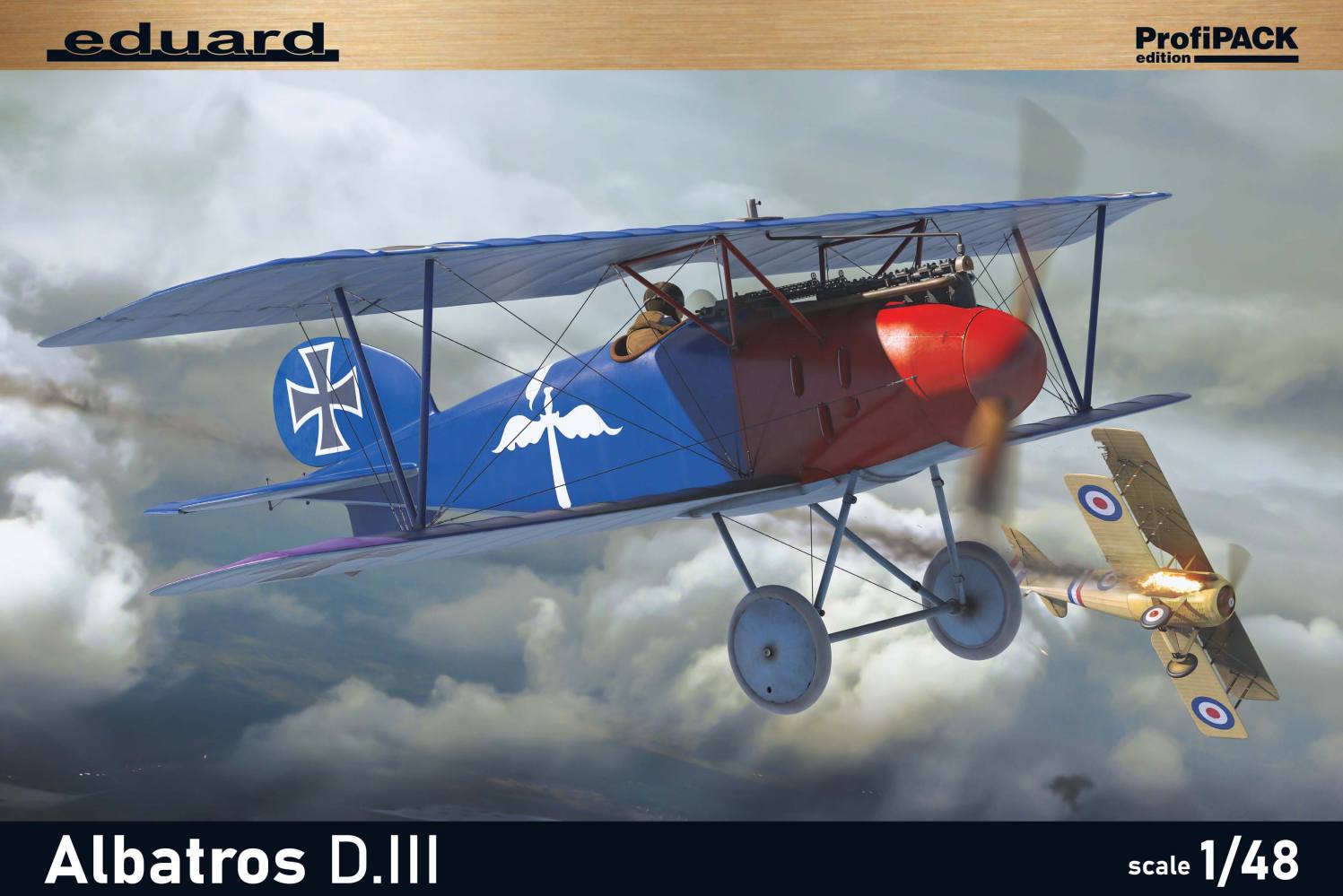 8114  авиация  Albatros D.III ProfiPACK edition  (1:48)